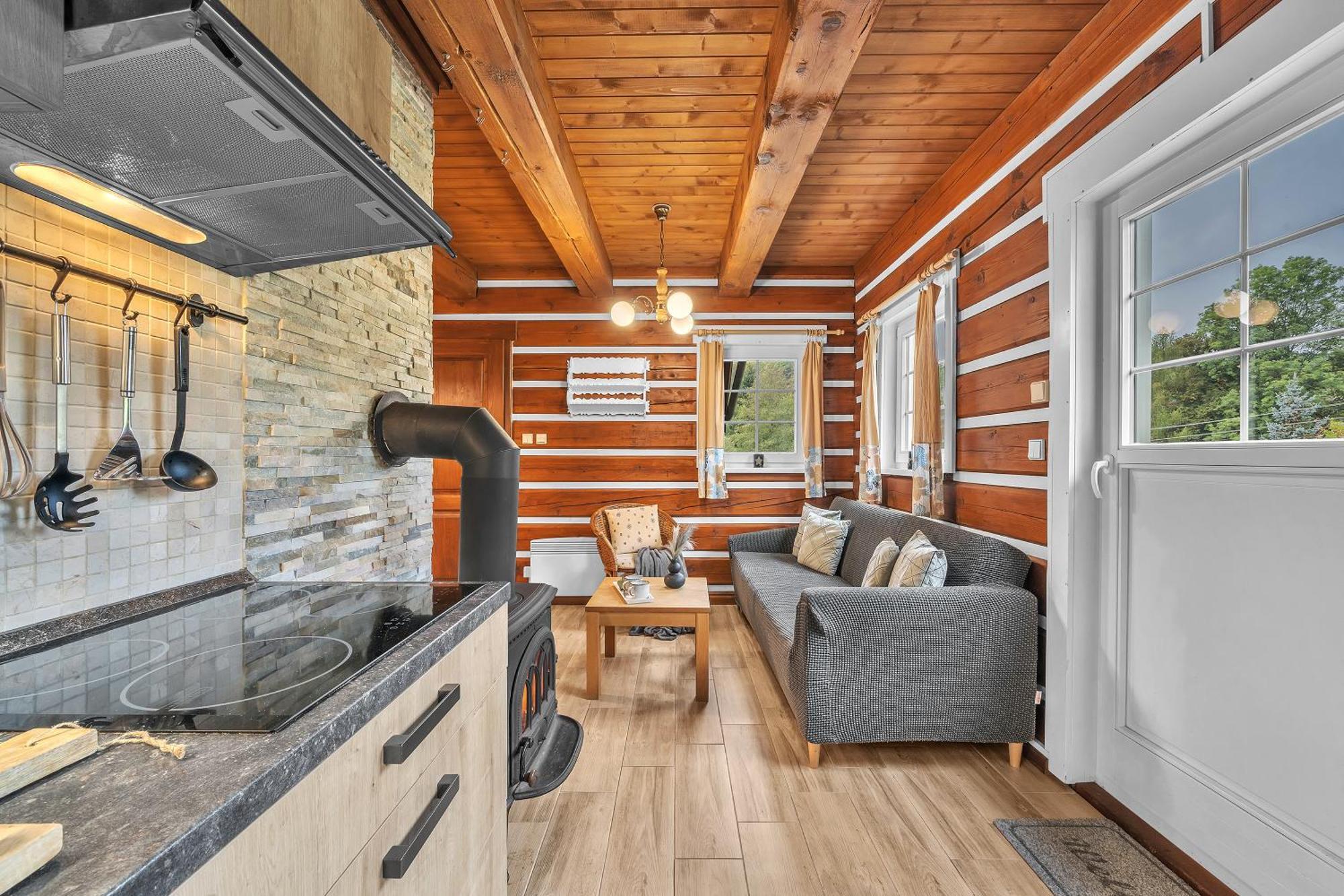 Modern chalet Na Zlatníku Zlata Olesnice  Exterior foto