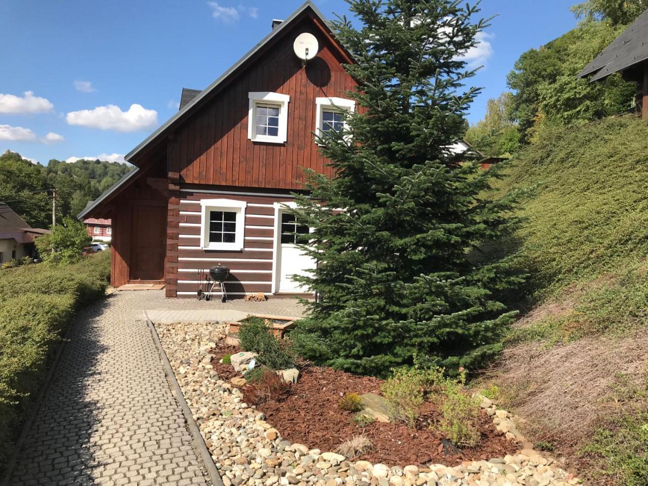 Modern chalet Na Zlatníku Zlata Olesnice  Exterior foto